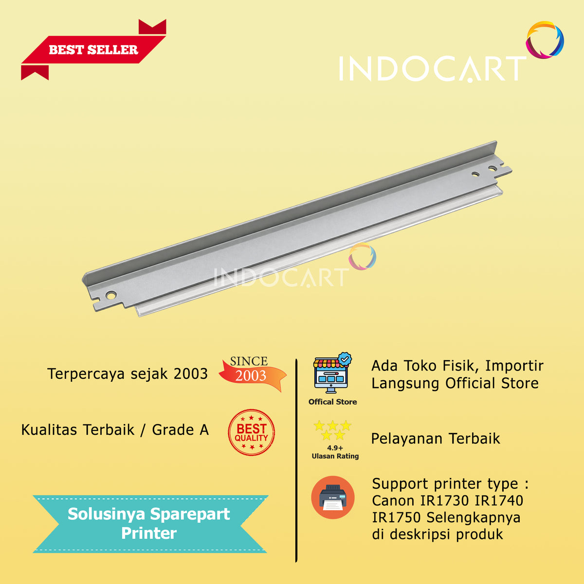 Wiper Blade NPG-55 GPR-39-Canon IR1730 IR1740 IR1750