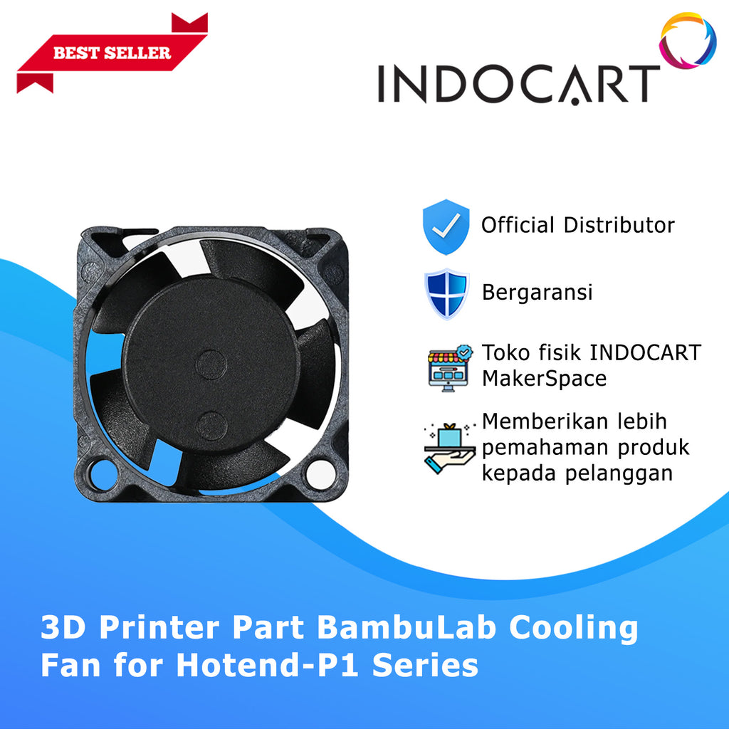 3D Printer Parts BambuLab Cooling Fan for Hotend BambuLab P1 Series