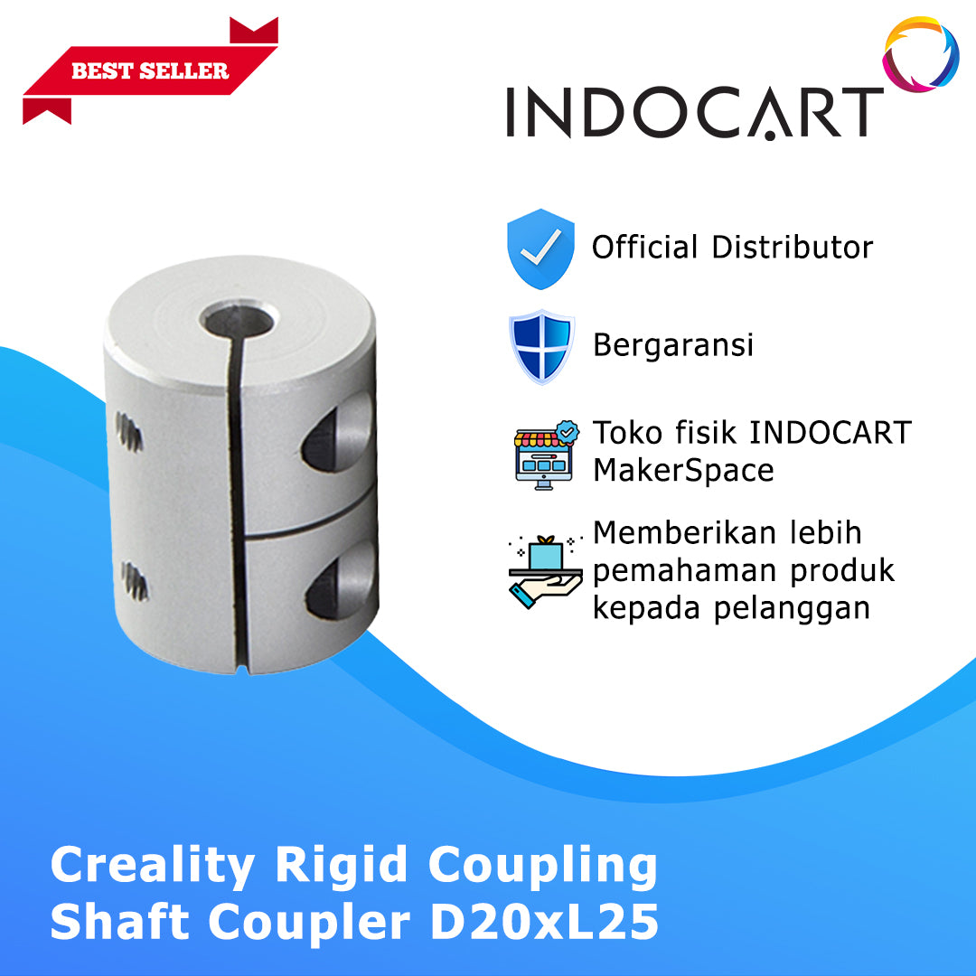 3D Printer Parts Creality OEM Rigid Coupling Shaft Coupler Creality CR 10Smart/3V3 SE/CR 10SE/3V3 KE