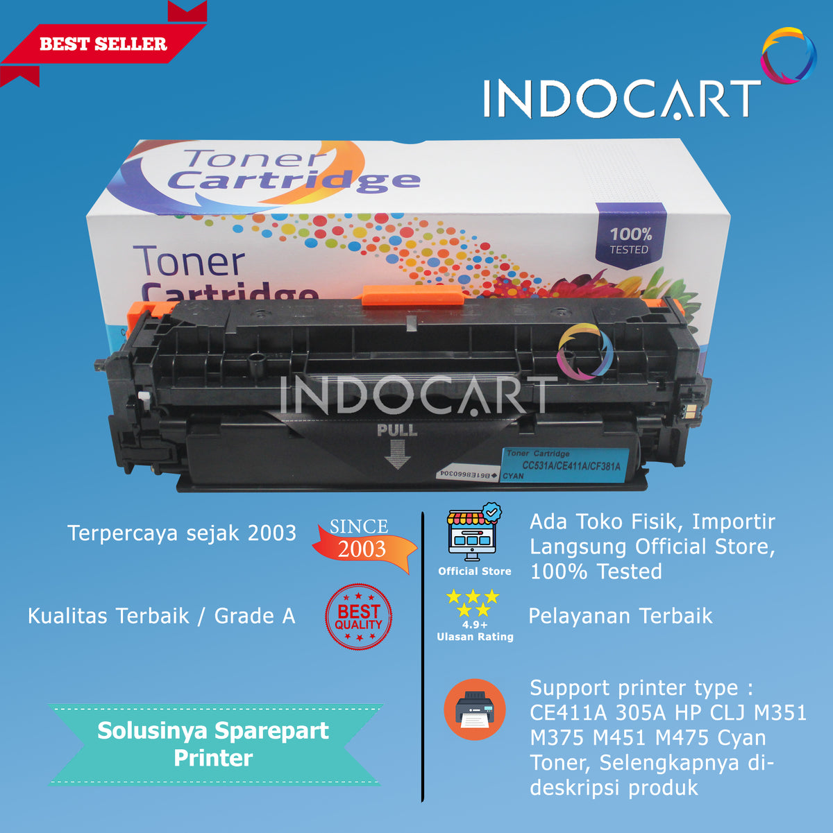 Toner Cartridge Compatible Universal 304A 305A 312A-HP CP2025 M351 M375 M451 M476