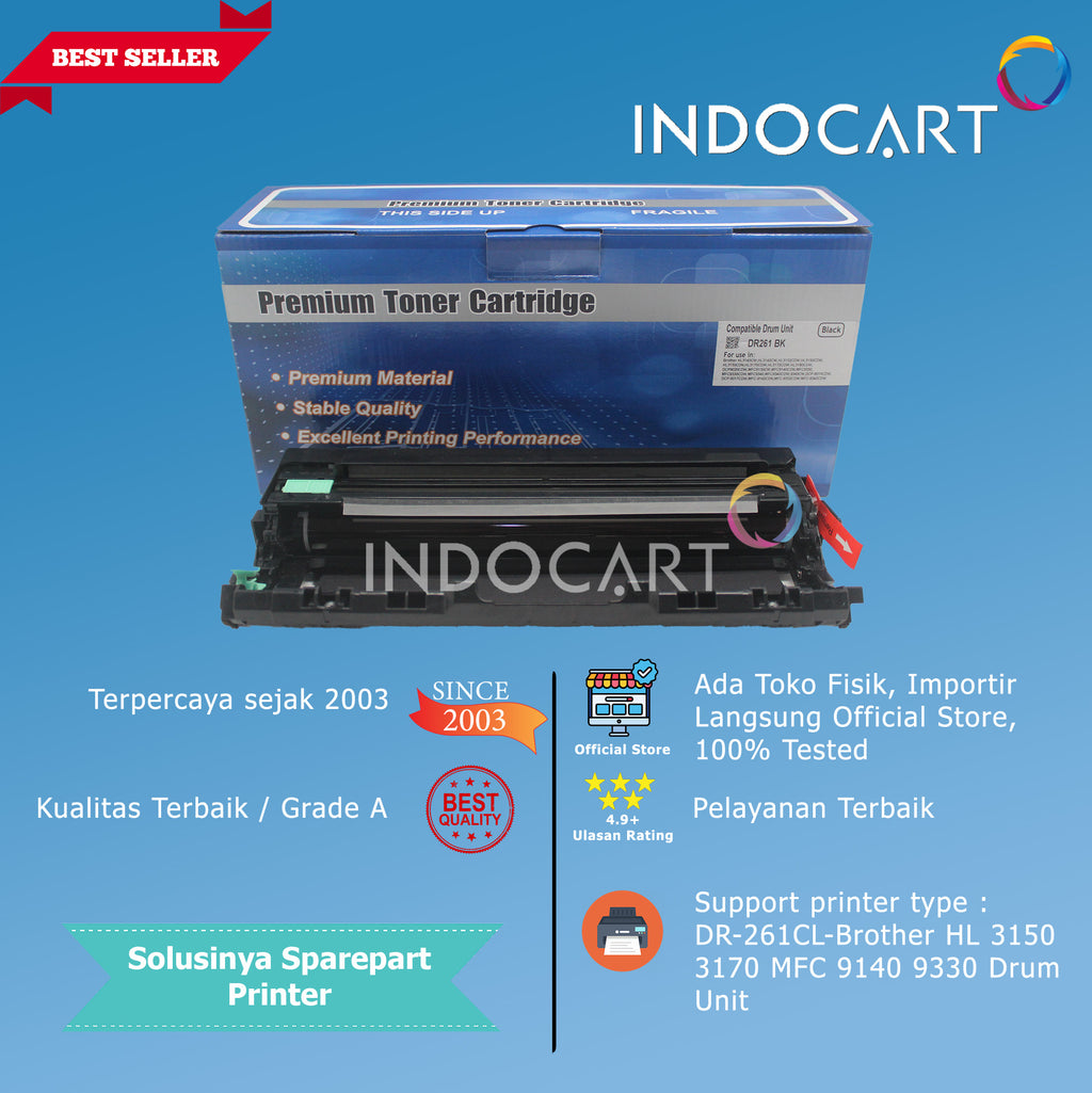 Toner Imaging Drum Compatible DR-261CL-HL 3150 3170 MFC 9140 9330