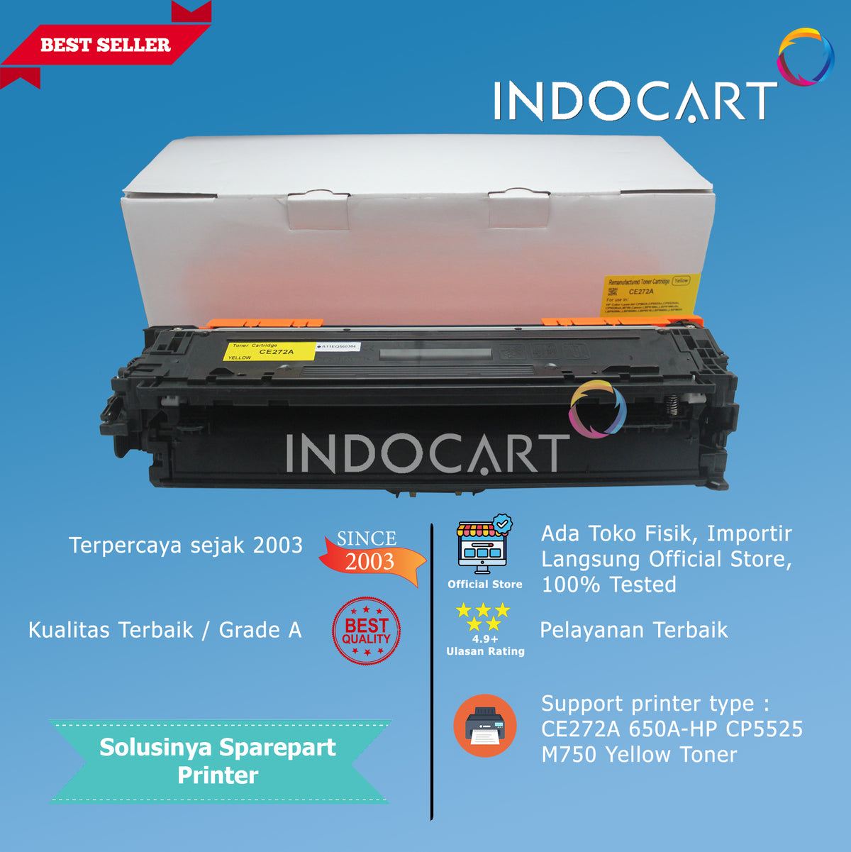 Toner Cartridge Compatible CE270A CE271A CE272A CE273A 650A-HP CLJ CP5525 M750