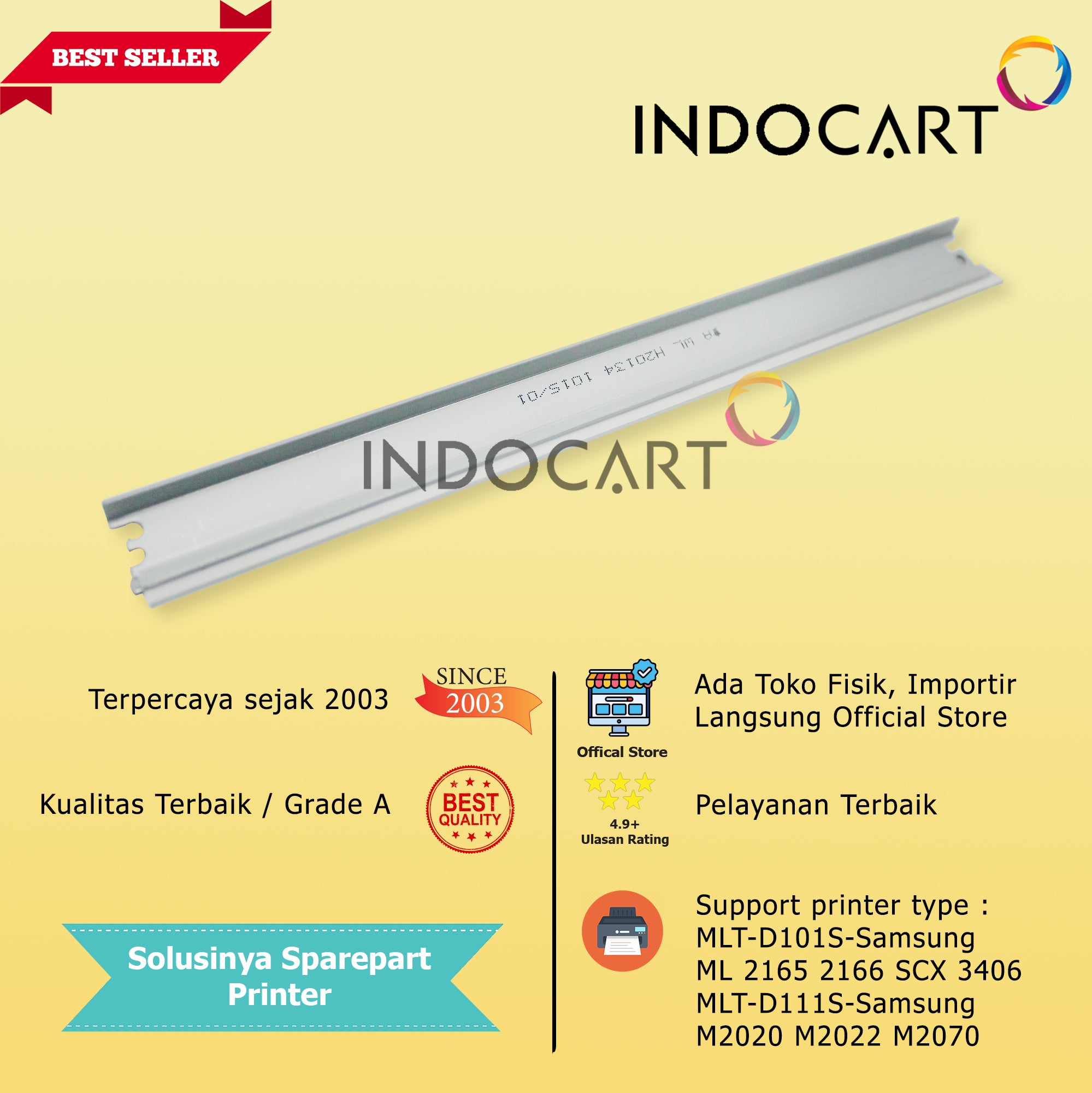 Wiper Blade MLT-D101S D111S-Samsung ML 2165 2166 M2020 M2022 M2070 SCX 3406