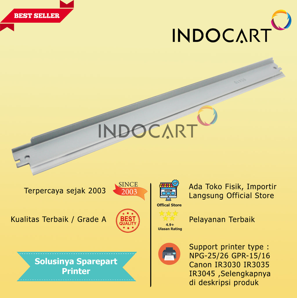 Wiper Blade Kuroki NPG-25/26 GPR-15/16-Canon IR 2230 2270 2830 2870 3025 3030 3035 3045 3225