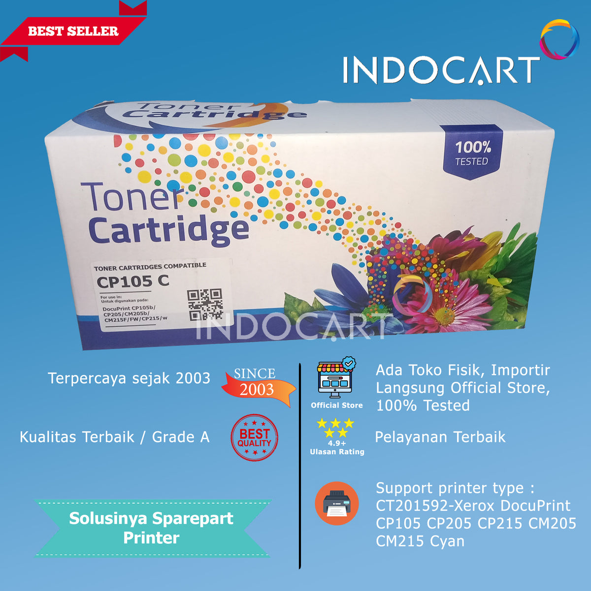 Toner Cartridge Compatible CT201591 CT201592 CT201593 CT201594-Xerox CP205 CP215 CM205 CM215