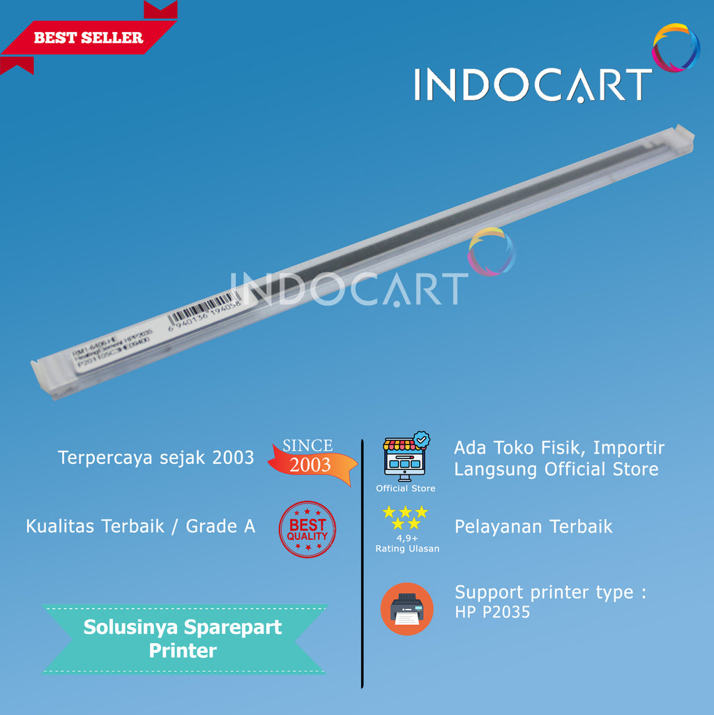 Heating Element-Keramik Fuser Pemanas-HP LaserJet P2035 P2055