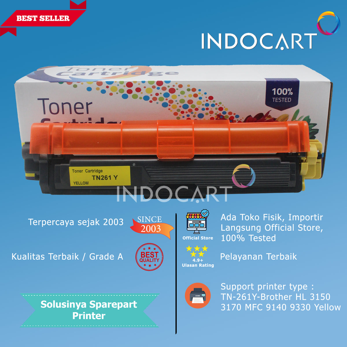 Toner Cartridge Compatible TN-261 TN261-HL 3150 3170 MFC 9140 9330