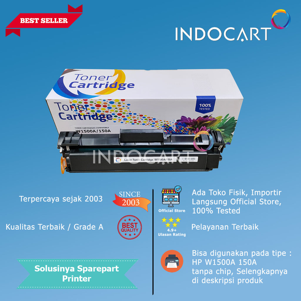 Toner Cartridge Compatible W1500A 150A-HP LJ M110 M111 M111 MFP M141