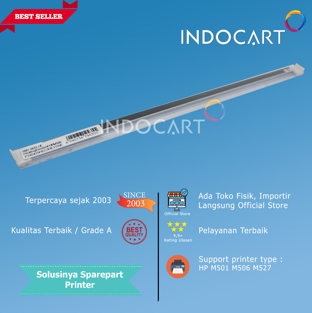 Heating Element Keramik Fuser Pemanas-HP LaserJet M501 M506 M507 M527 M528 RM2-5692