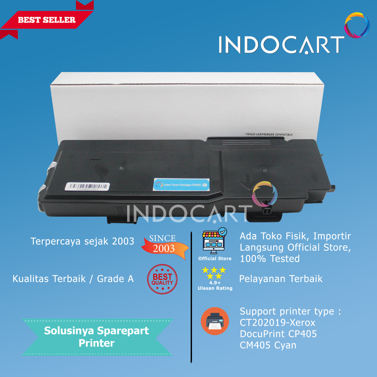 Toner Cartridge Compatible CT202018 CT202019 CT202020 CT202021-Xerox DocuPrint CP405 CM405