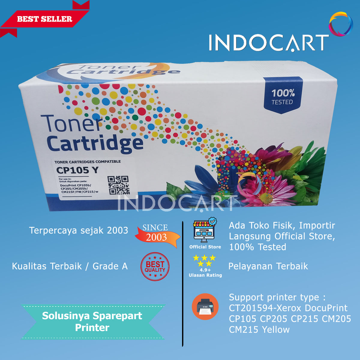 Toner Cartridge Compatible CT201591 CT201592 CT201593 CT201594-Xerox CP205 CP215 CM205 CM215