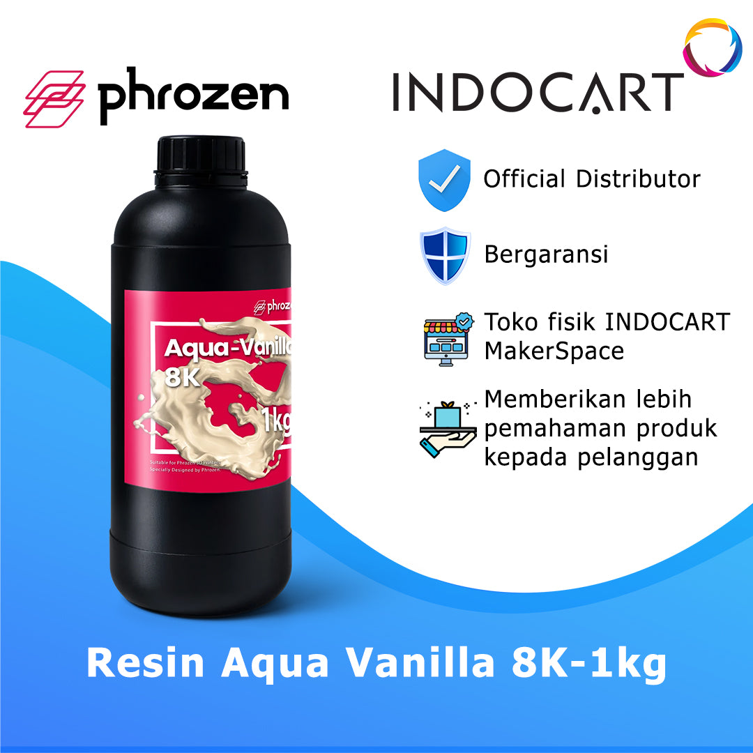 3D Printer Resin Phrozen Aqua Low Warpage & Dimensional Stability 8K-1Kg