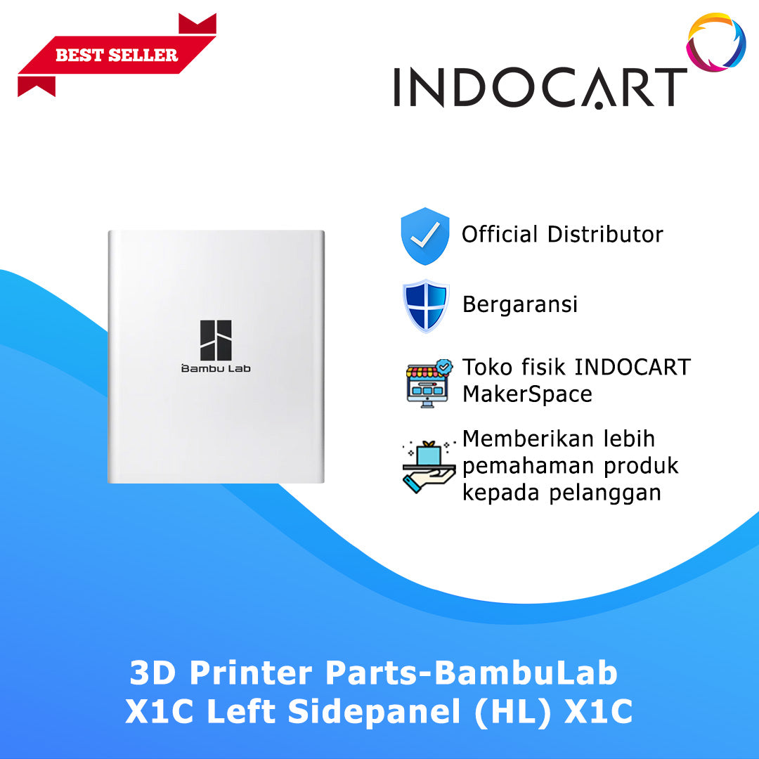 3D Printer Parts BambuLab Sidepanel Left Right HL/HR BambuLab X1 Carbon