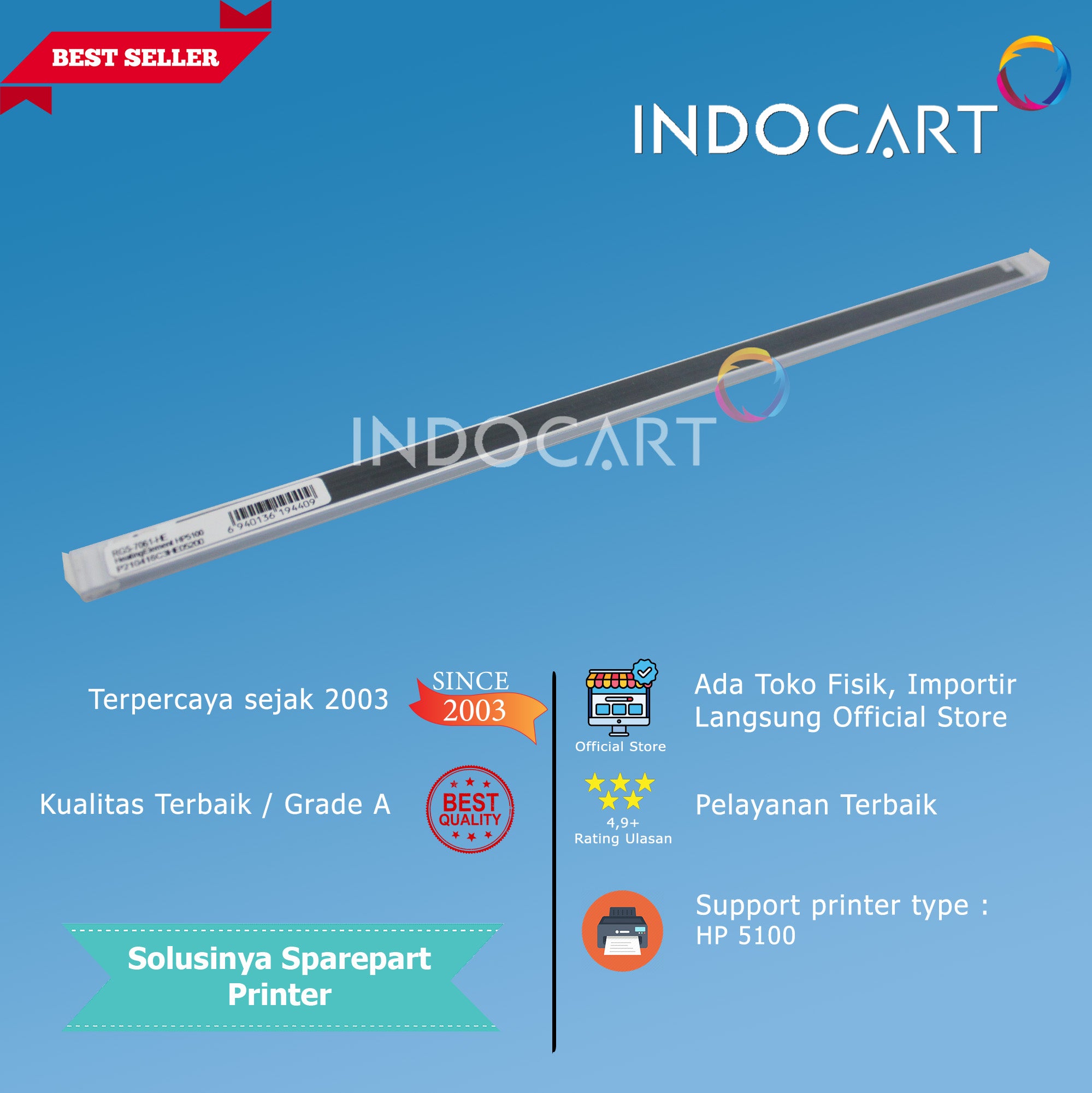 Heating Element-Keramik Fuser Pemanas-HP LaserJet 5100