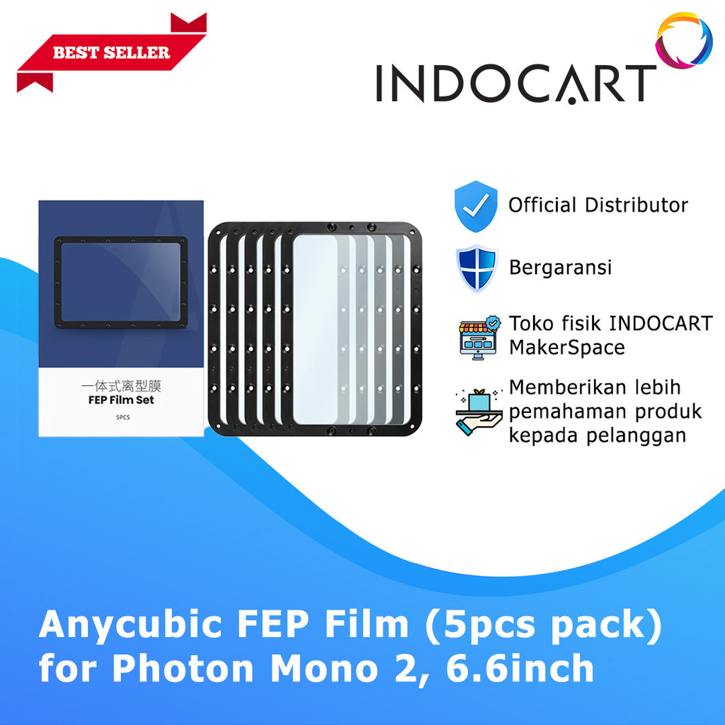 3D Printer Parts FEP Film Anycubic Photon Mono 2 5Pcs