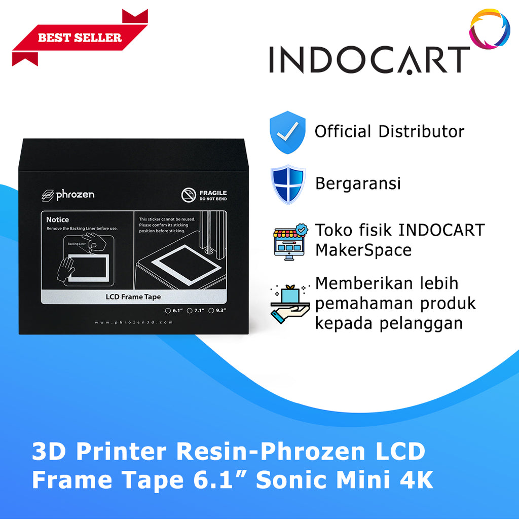 3D Printer Parts Phrozen LCD Frame Tape 6.1 Inch Sonic Mini 4K