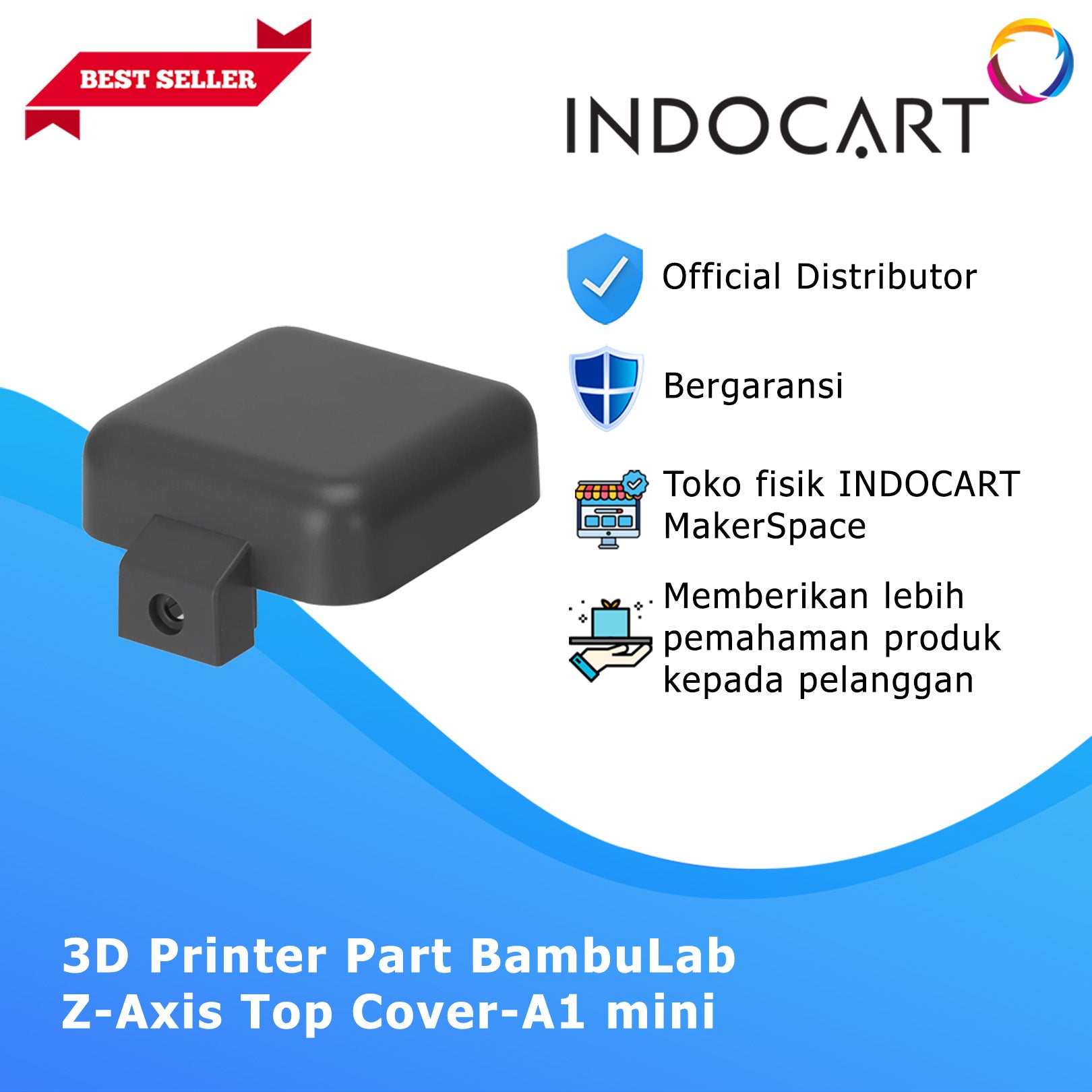 3D Printer Parts BambuLab Z Axis Top Cover A1 Mini