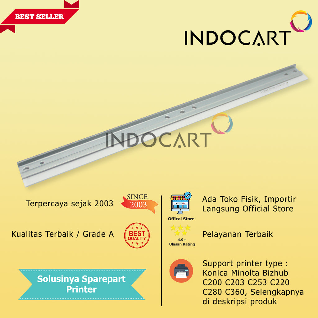 Wiper Blade Kuroki TN214 DR311-Konica Minolta Bizhub C200 C203 C253 C220 C280 C360