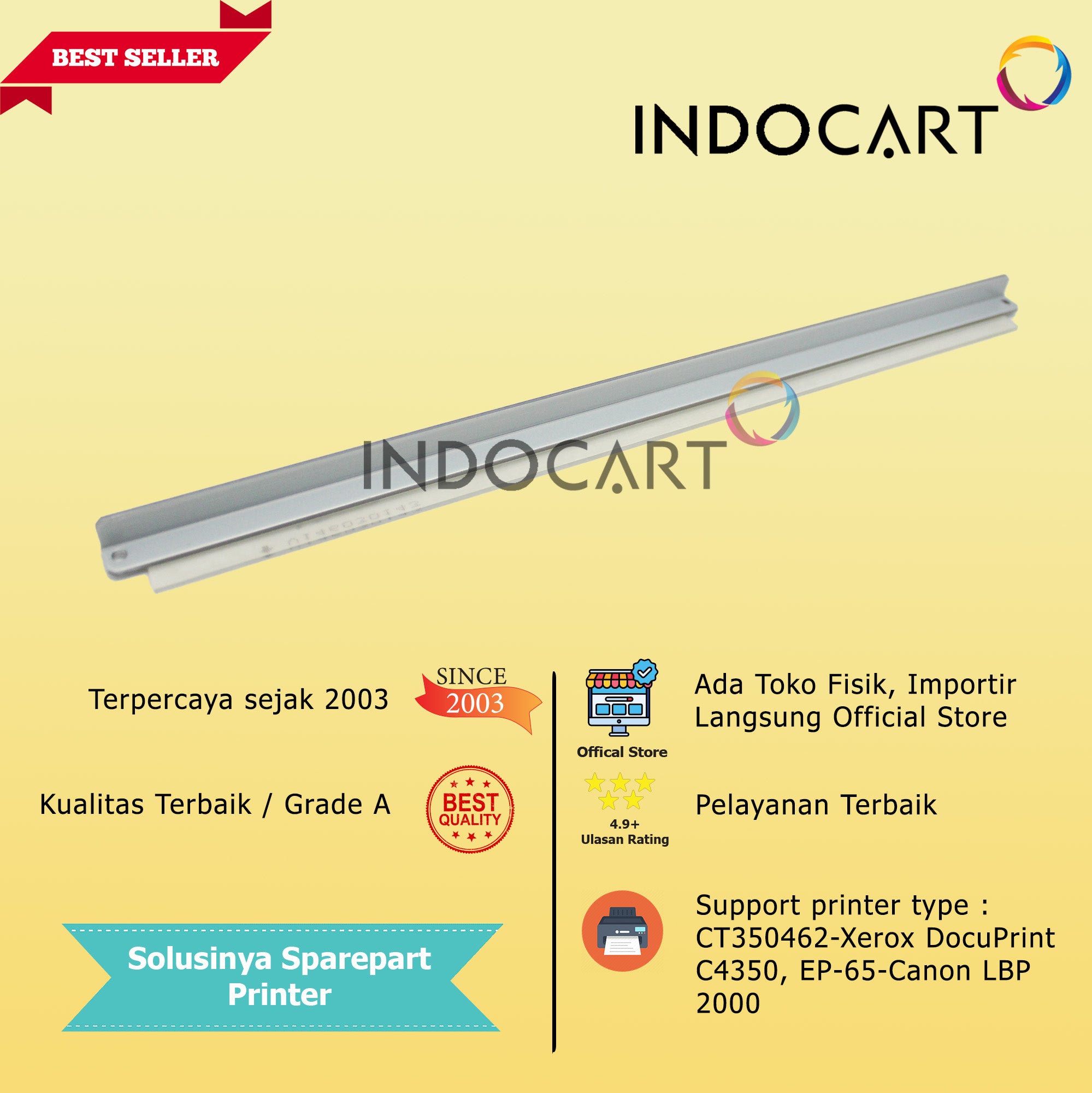 Wiper Blade Kuroki CT350462-Xerox DocuPrint C4350 DCC400
