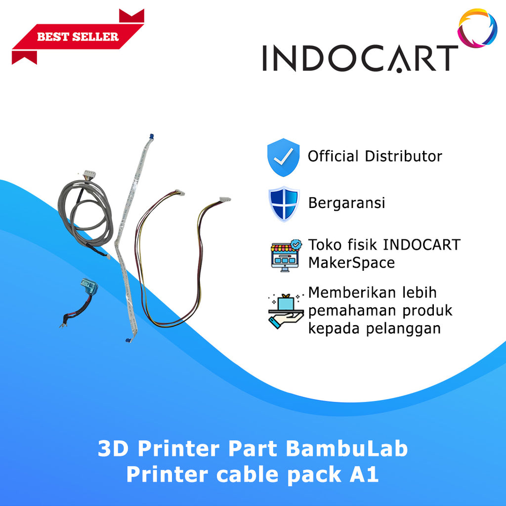 3D Printer Parts BambuLab Printer Cable Pack A1