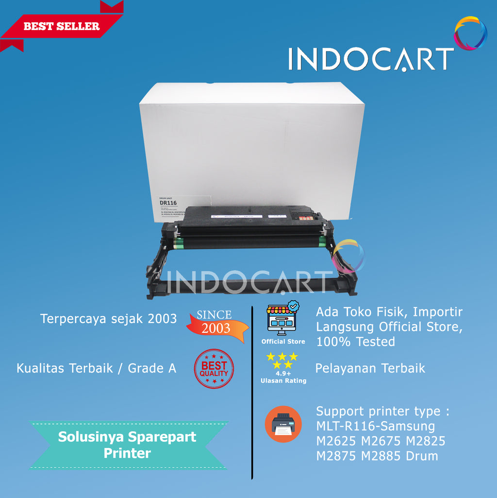 Toner Imaging Drum Compatible MLT-R116-Samsung M2625 M2675 M2825 M2875 M2885