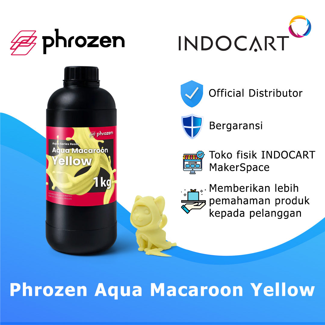 3D Printer Resin Phrozen Aqua Incredible Clarity and Ease of Use 1Kg