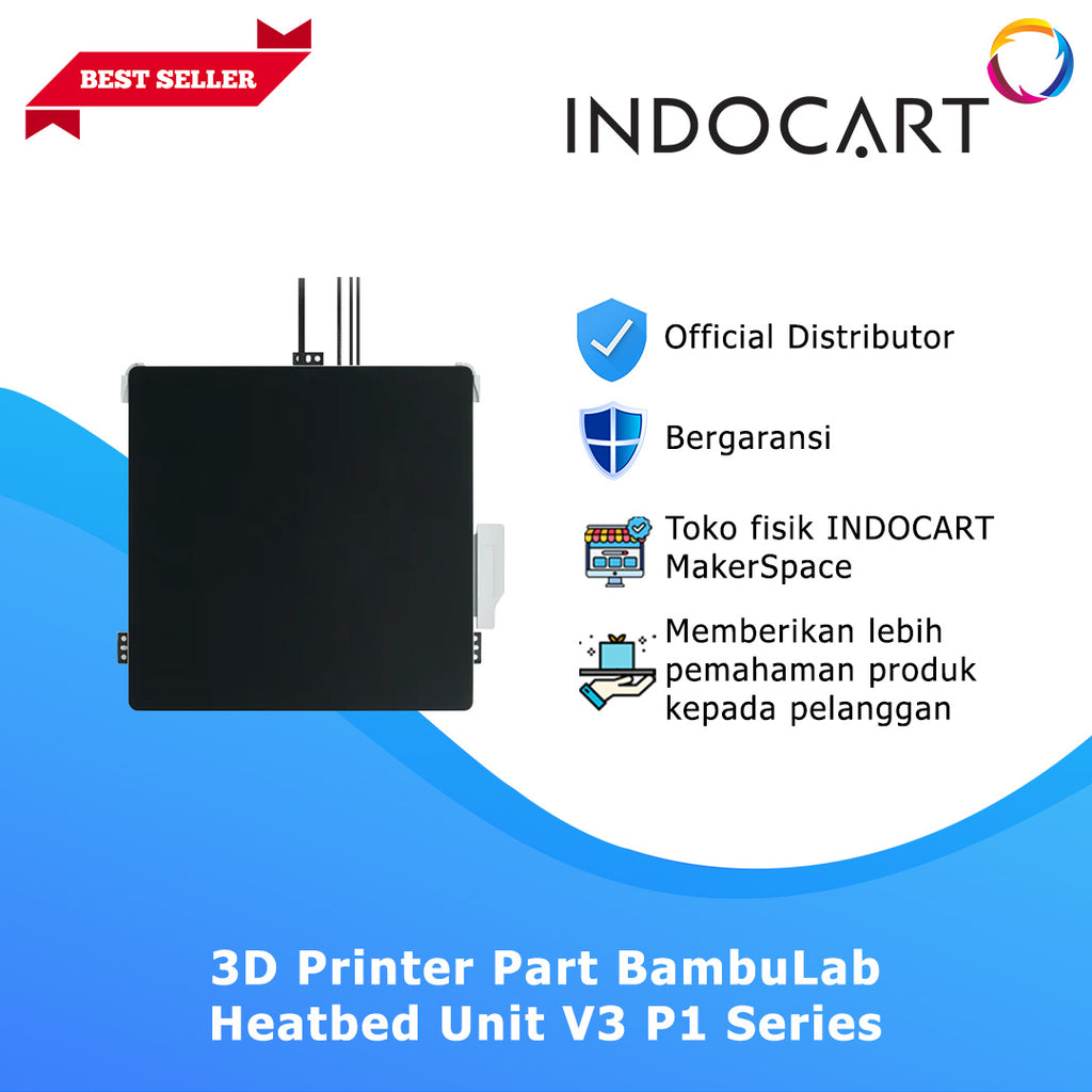 3D Printer Parts BambuLab Heatbed Unit V3 BambuLab P1 Series