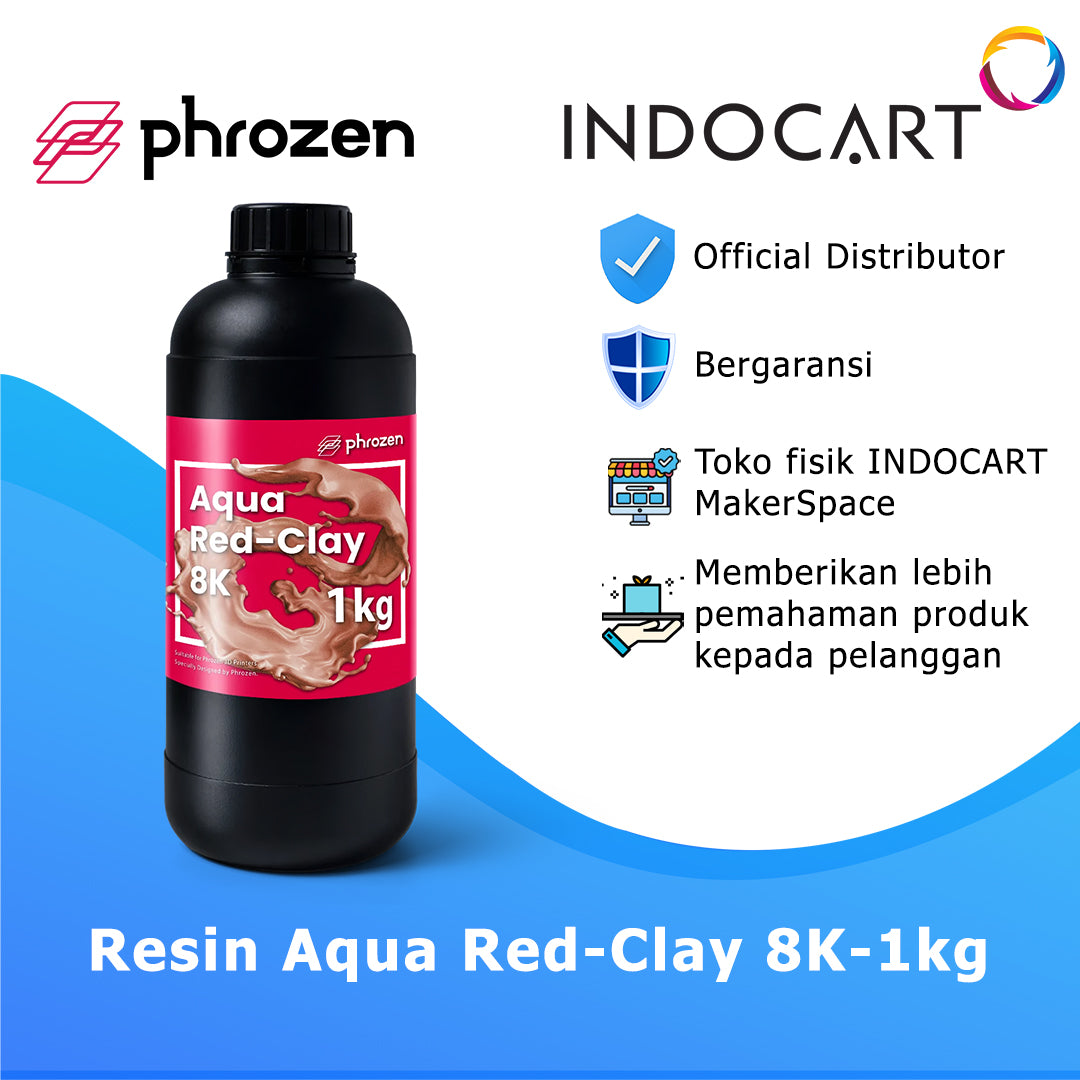 3D Printer Resin Phrozen Aqua Low Warpage & Dimensional Stability 8K-1Kg