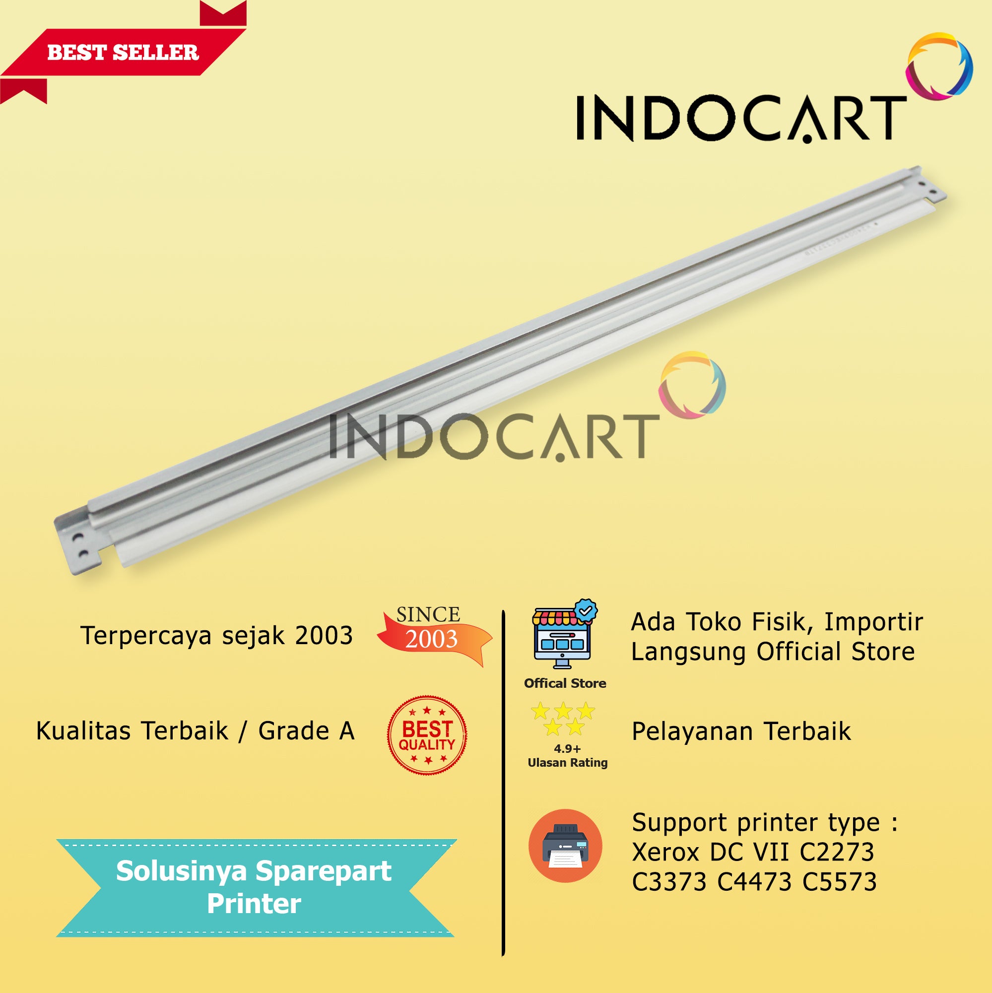 Wiper Blade Transfer Belt-Kuroki-Xerox DC VII C2273 C3373 C4473 C5573