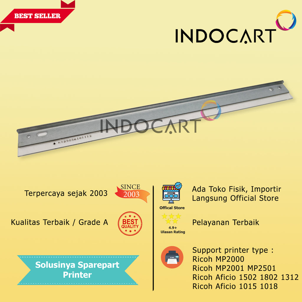 Wiper Blade Kuroki Ricoh Aficio 1502 1802 1312 1015 1018
