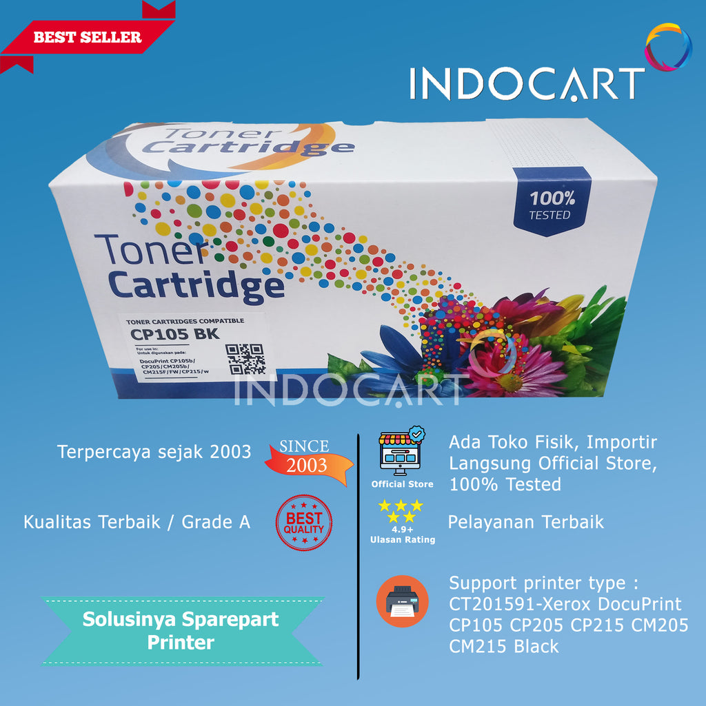 Toner Cartridge Compatible CT201591 CT201592 CT201593 CT201594-Xerox CP205 CP215 CM205 CM215