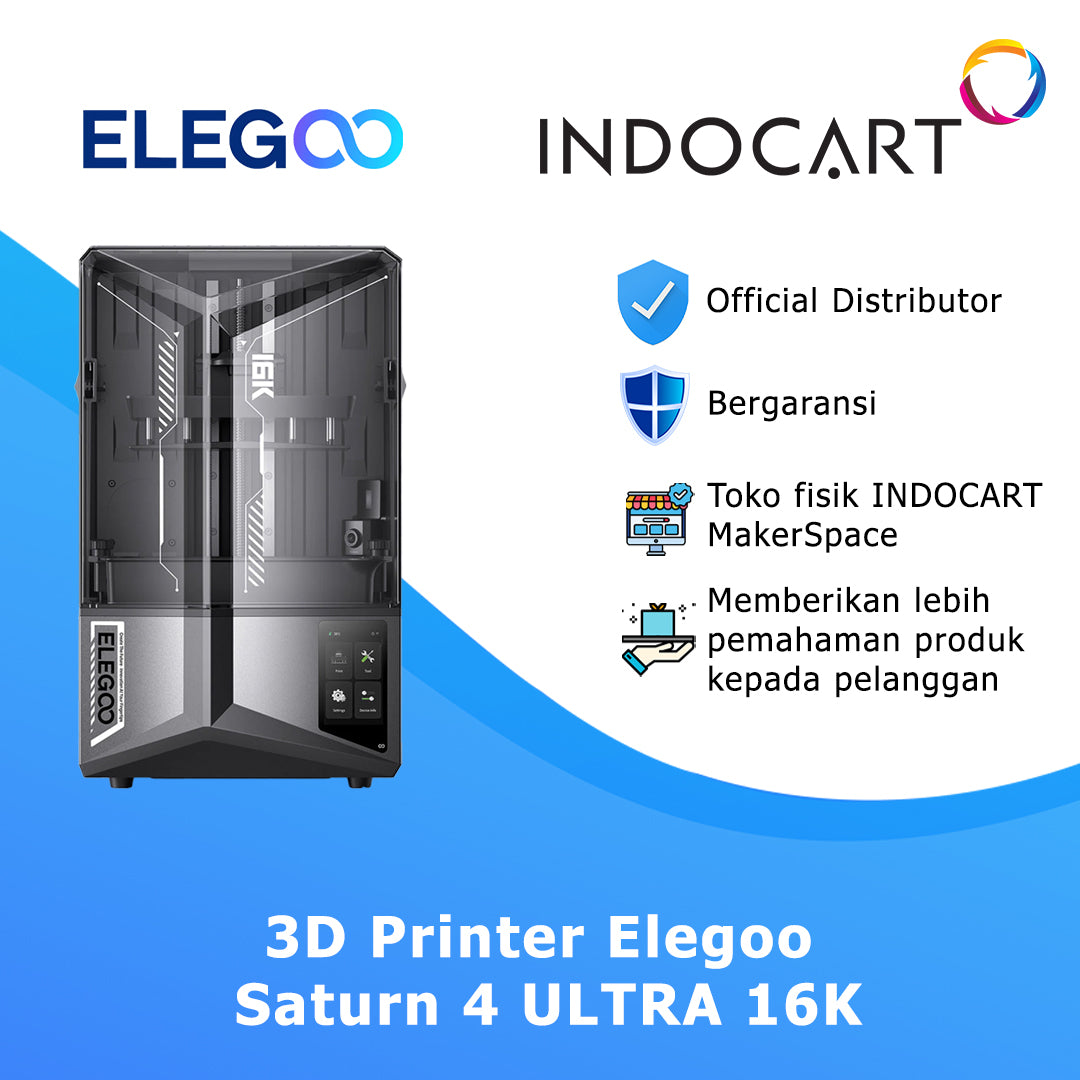 3D Printer ELEGOO Saturn 4 Ultra 12K 10-inch Mono LCD with COB & Fresnel Collimating Lens High speed Print