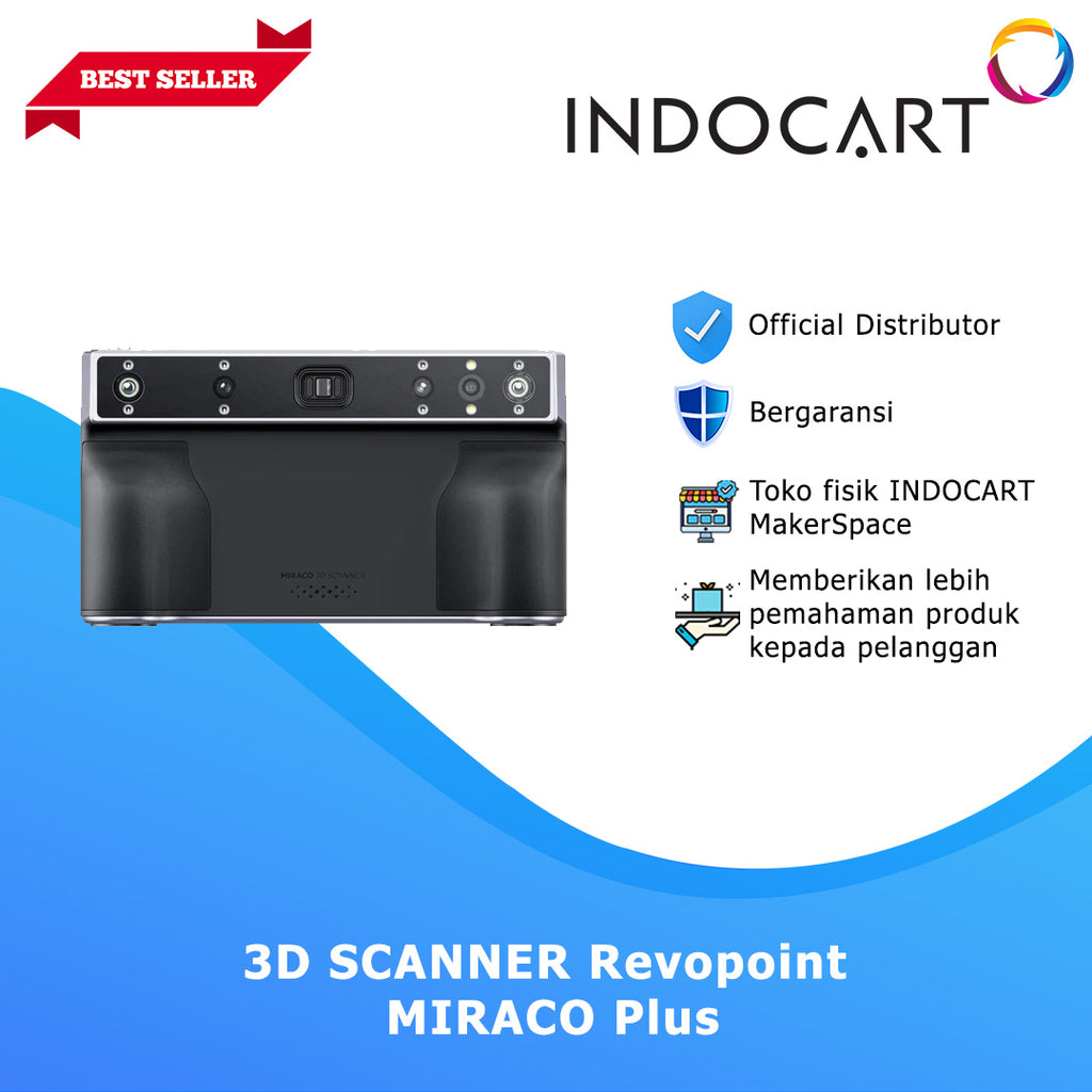 3D Scanner Revopoint MIRACO PLUS First Standalone Smart 3D Scanner Photogrammetric Metrology Capabilities