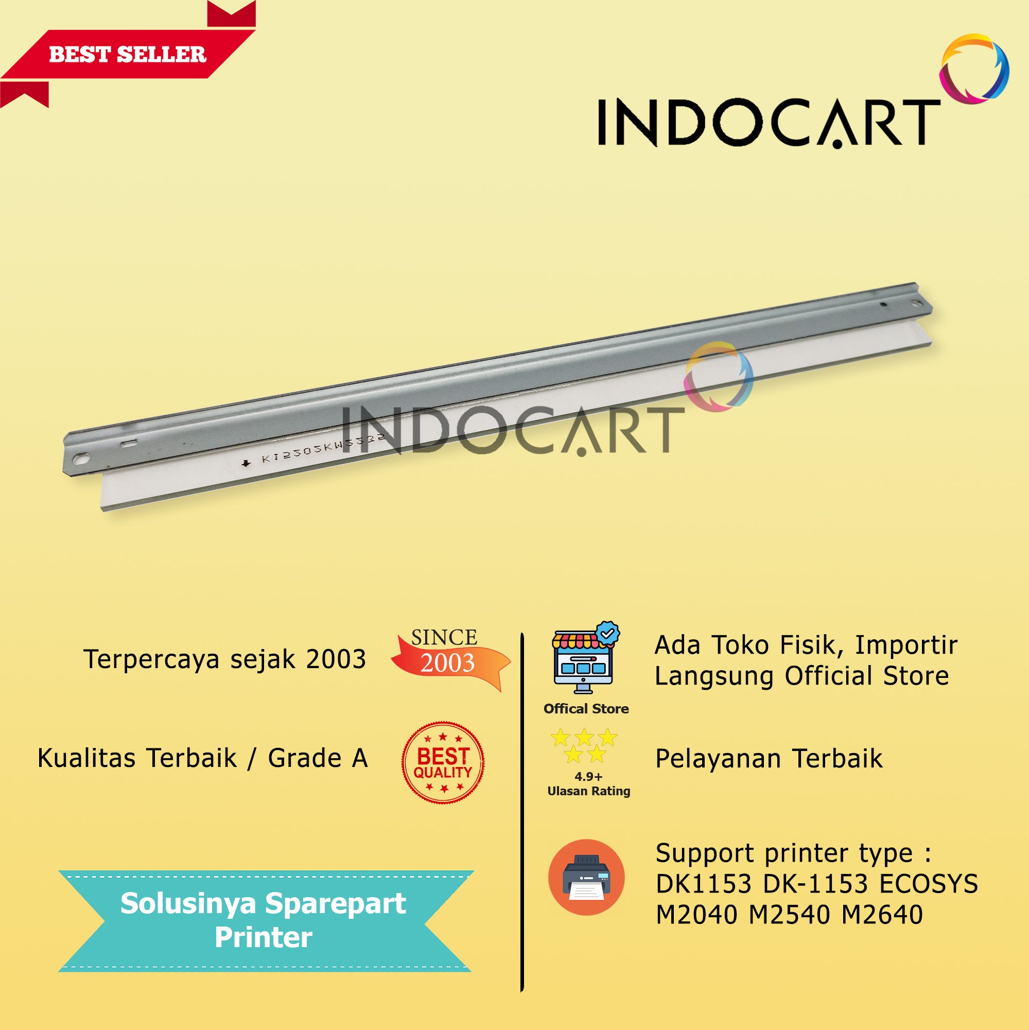 Wiper Blade Kuroki DK-1153 DK1153-ECOSYS M2040 M2540 M2640