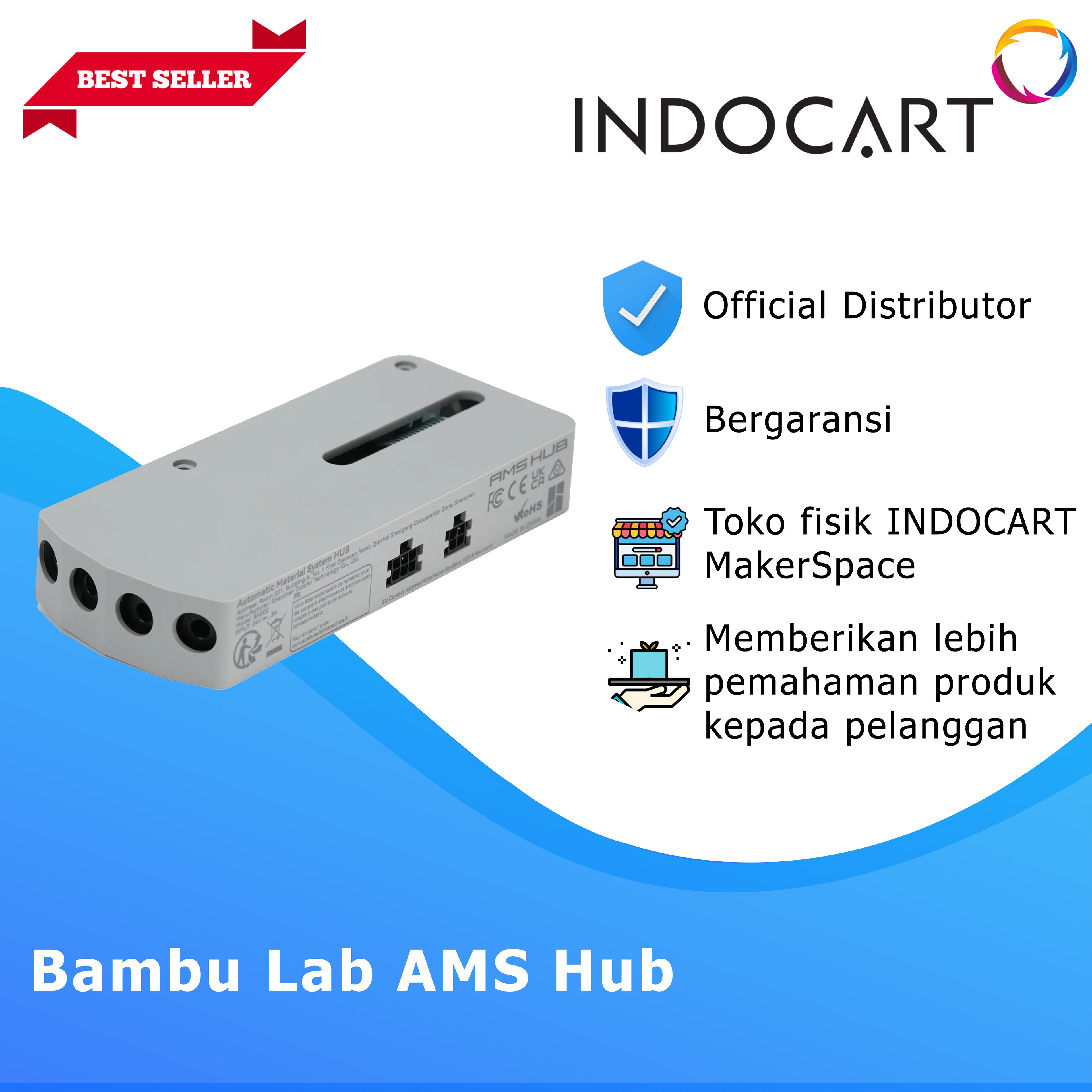 3D Printer Parts BambuLab AMS Hub BambuLab X1/P1 Series