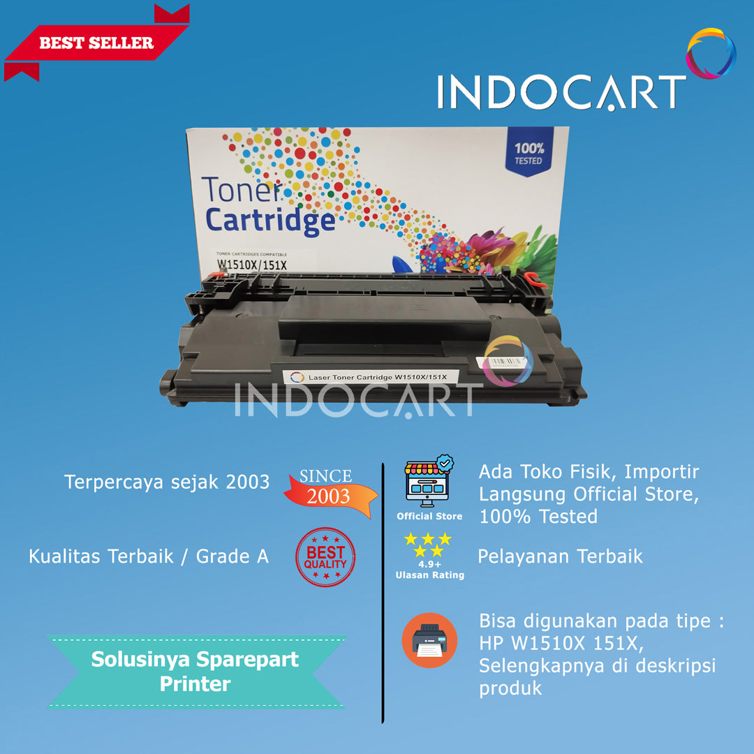 Toner Cartridge Compatible W1510X 151X-HP LaserJet Pro M4003 MFP M4103