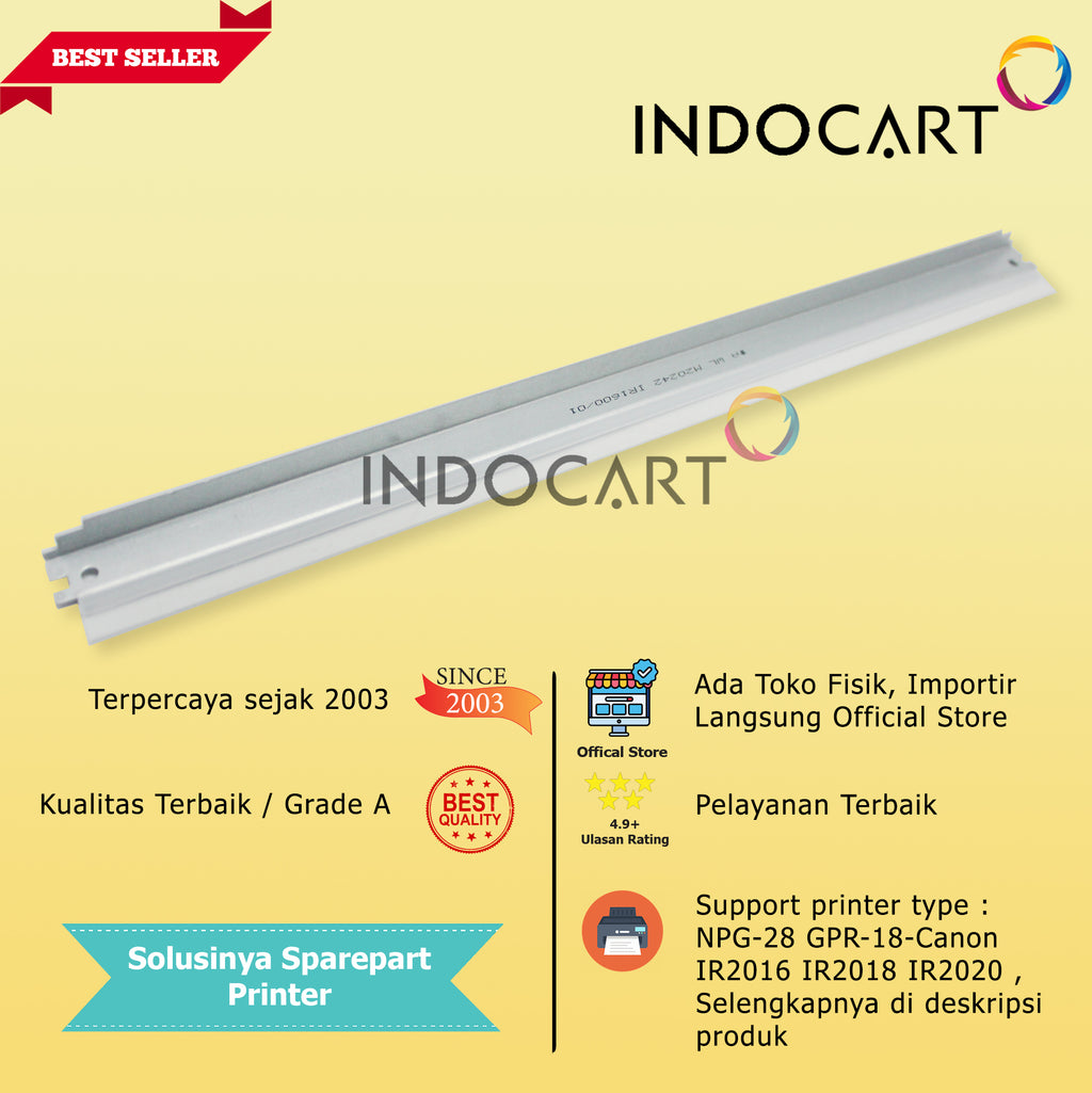 Wiper Blade NPG-28 GPR-18-Canon IR 2016 2018 2020 2022 2025 2030 2316 2318 2420 2422 2300