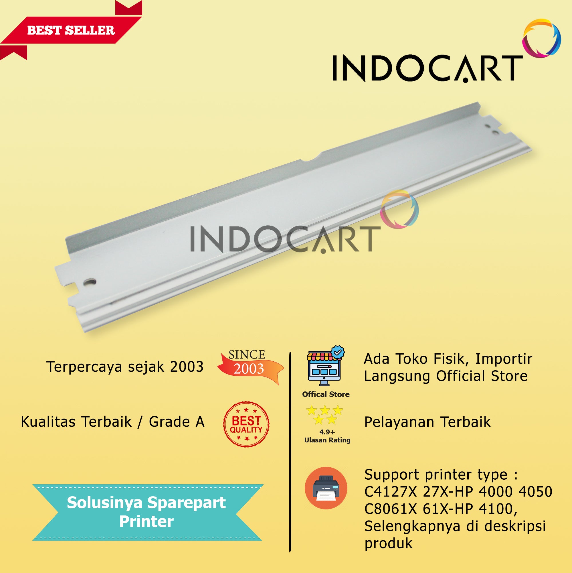 Wiper Blade Kuroki CRG 039-Canon LBP 351 352dn 351x 352x