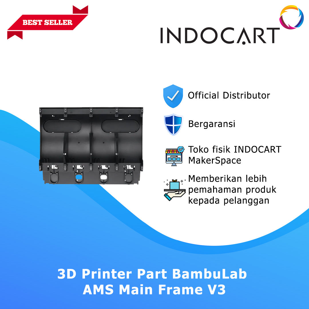 3D Printer Parts BambuLab AMS Main Frame V3