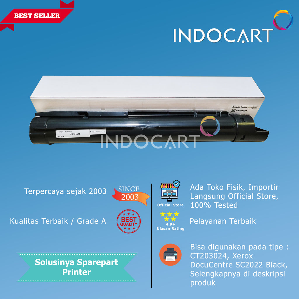 Toner Cartridge Compatible CT203024 CT203025 CT203026 CT203027-Xerox DC SC2022