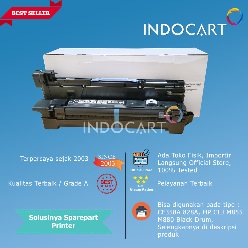 Toner Imaging Drum Compatible CF358A CF359A CF364A CF365A 828A-HP CLJ M855 M880