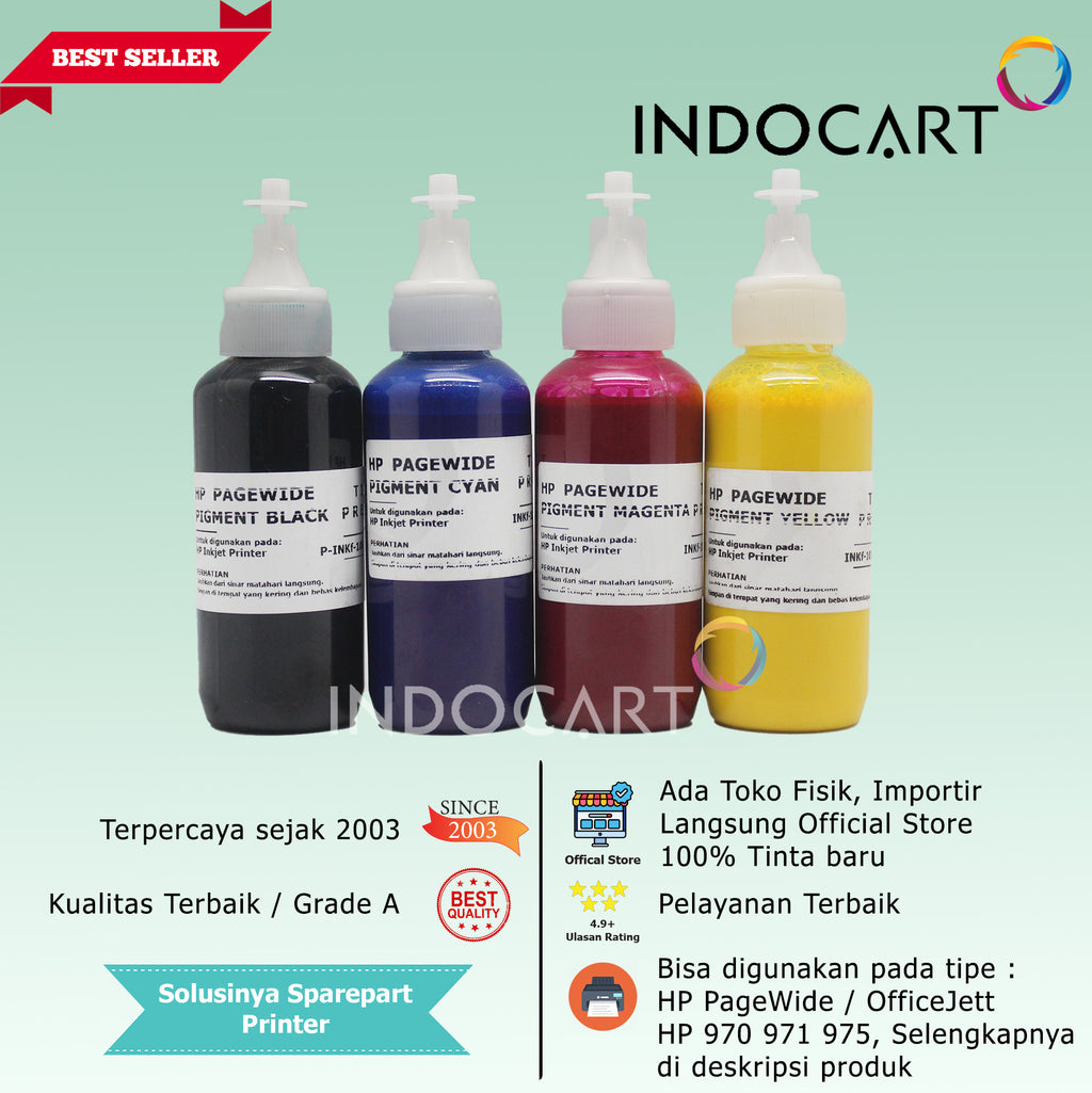 IndoCart Tinta HP OfficeJet 932 933 950 951 955-Pigment-100ml