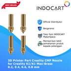 3D Printer Parts Creality Compatible Brass Nozzle Creality K1/K1 Max