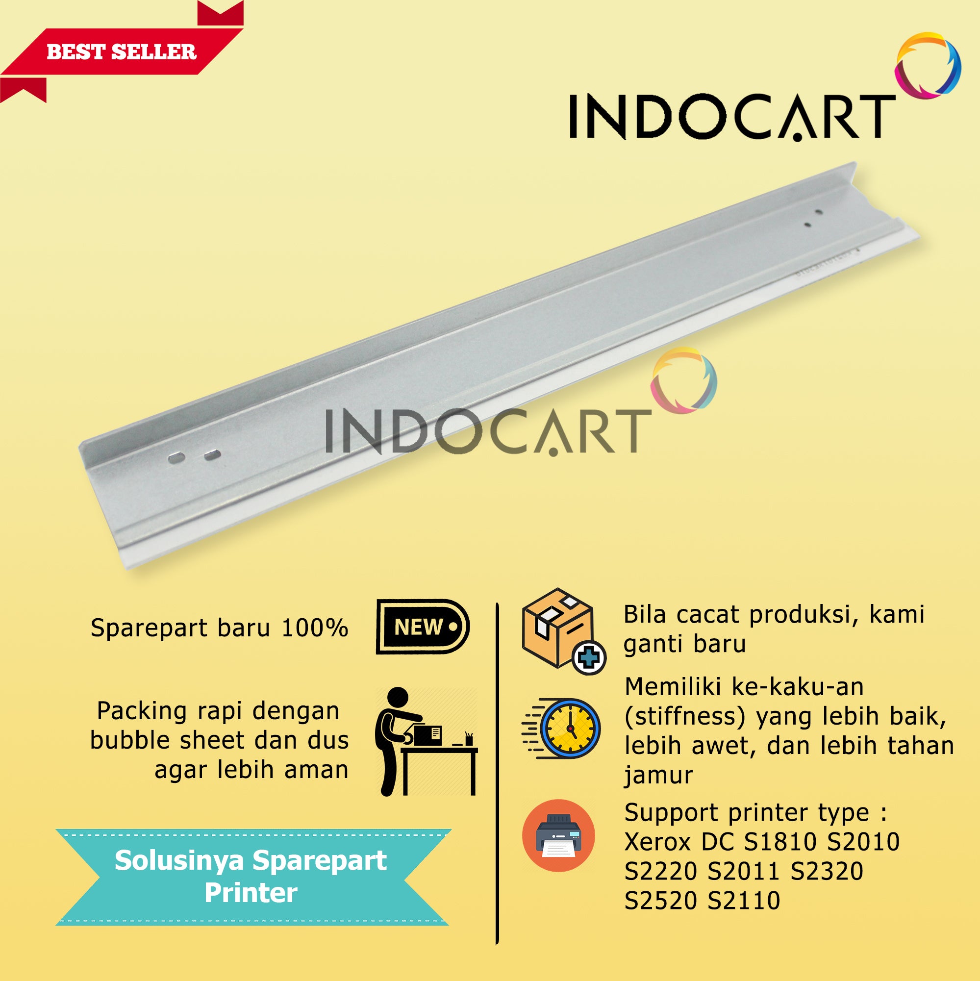Wiper Blade Kuroki CT351075-Xerox DC S2011 S2320 S2520 S1810 S2010 S2220 S2420 S2110