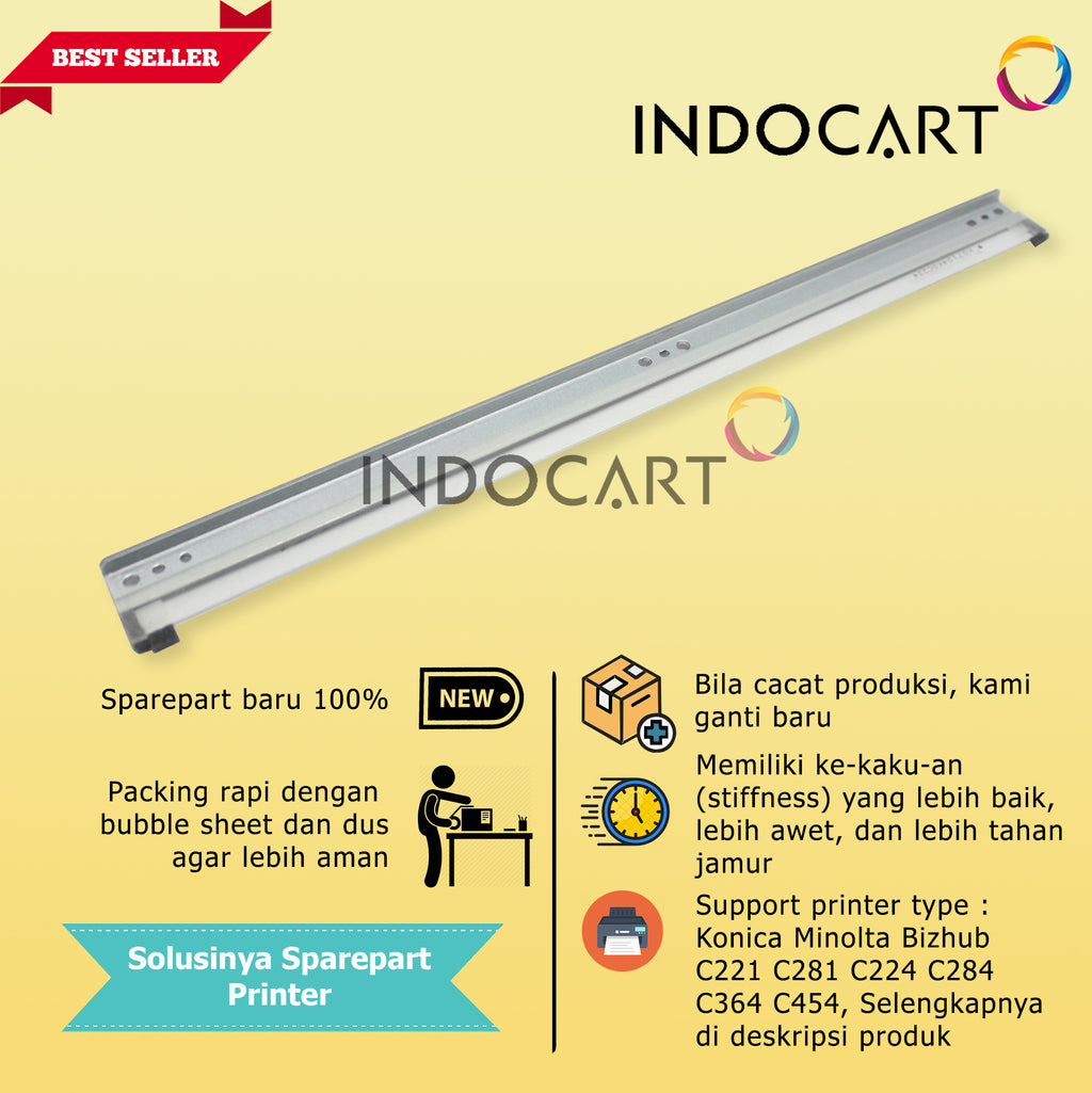 Wiper Blade Kuroki DR512-Konica Minolta Bizhub C221 C224 C281 C284 C364 C454 C554