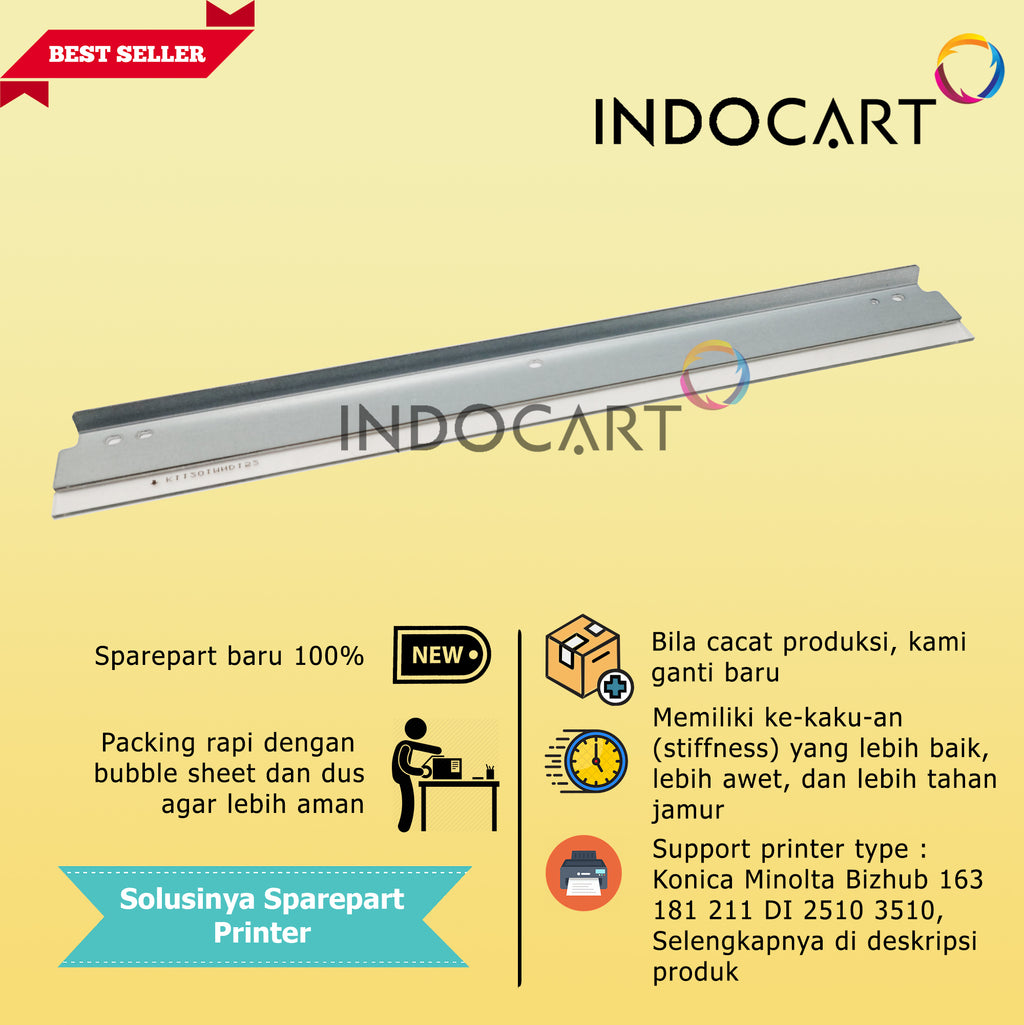 Wiper Blade Kuroki TN414 TN114 TN116-Konica Minolta Bizhub 363 423 162 163 164 180 181 184