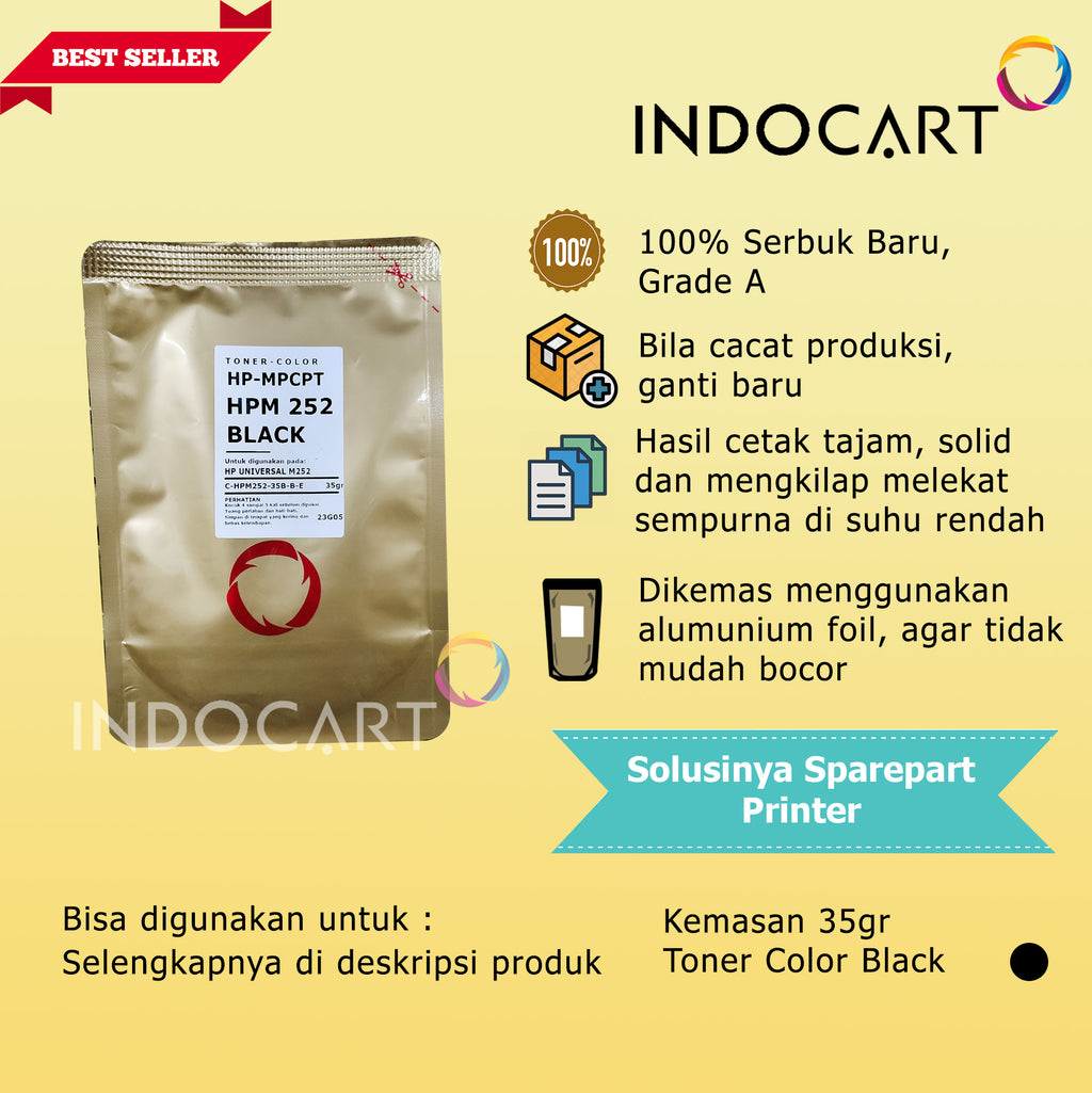 Serbuk Toner Warna MPCPT-HP Universal M252-35gr