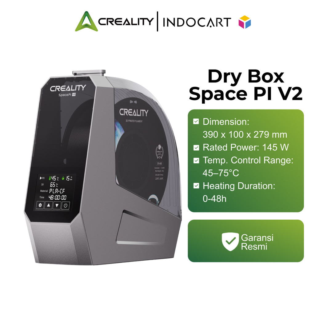 3D Printer Filament Dry Box Creality Space Pi with PTC 360° Hot Air Heating