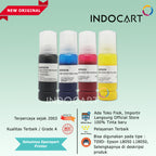 IndoCart Tinta Premium Refill Printer Epson 001 003 008 057 Art Paper Ink-70ml