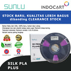 3D Printer Filament SUNLU Silk PLA Plus Glossy Finish Neat winding 1.75mm 1Kg